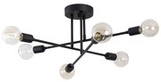 Apparecchio da soffitto nero Flower - Opviq lights