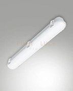 Panama plafoniera led 20w 4000k 2972lm diffusore opale l.65cm ip66