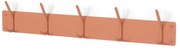 Attaccapanni da parete color salmone in metallo 70 cm Fusion – Spinder Design