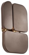 Lampada da parete di design bronzo a 3 luci - Planes
