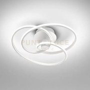 Diva p/p - plafoniera colore bianco a led 3000k 2500lm 40w dimmerabile