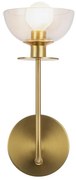 Alora Mood ALM-SYLVIA-1WB-BG-CL - Lampada da parete SYLVIA 1xE14/40W/230V, finitura oro