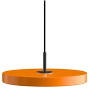 UMAGE - Asteria Plus Lampada a Sospensione Mini Nuance Arancione/Nero Top UMAGE