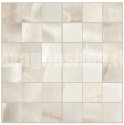 Mosaico 30x30 Effetto Marmo In Gres Porcellanato Rettificato Ivory Ceramica Sant Agostino Ayoka CSAMAKIV30