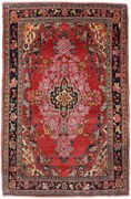 Sarouk Tappeto 130x200 (Iran) Annodato A Mano