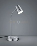 Narcos lampada tavolo led 6,9w · 1x 660lm, 3000k acciaio con diffus...
