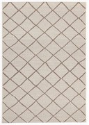 Tappeto Veranda B geometrico beige, L 190 x L 133 cm