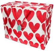 Scatola per abiti in plastica riciclata 58x28x48 cm Hearts - Rex London