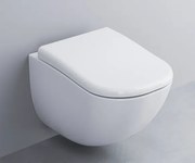 Cielo Fluid Wc Sospeso Senza Sedile Completo Di Fissaggi In Ceramica bianco Lucido