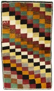 Gabbeh Tappeto 140x80 (Iran) Annodato A Mano
