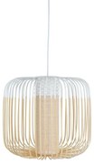 Bamboo Lampada a Sospensionem Bianco - Forestier