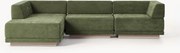 Divano angolare componibile 4 posti Colin