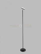 Febe piantana in metallo colore nero parabola orientabile led 18w 1...