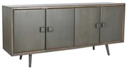 Credenza DKD Home Decor 177 x 38 x 75 cm Legno Grigio scuro