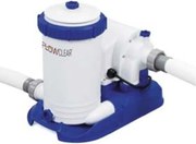 POMPA art.58391 CON FILTRO A CARTUCCIA PORTATA 9.463 LITRI per piscine fino a 62000 lt. BESTWAY