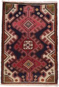 Hamedan Tappeto 90 x 130 (Iran) Annodato A Mano