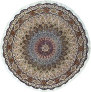 Tabriz Tappeto 150 x 150 (Iran) Annodato A Mano
