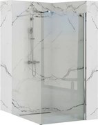 Parete doccia Rea Aero N 110 Transparente