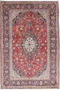 Kashan Tappeto persiano 310 x 210 Rosso (Iran) Annodato A Mano