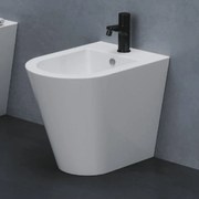 Bidet Da Terra Azzurra Ceramica Bianco Lucido "Forma"