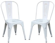 AGATHA - sedia industrial set da 2