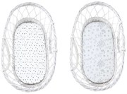 Lenzuolo Sleepee We Care per carrozzine, lettini e culle Pois/Bloom