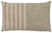 Cuscino Cotone Lino Grigio 50 x 30 cm