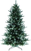 Albero di Natale artificiale innevato Birkdale verde H 210 cm x Ø 134 cm