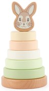 Bieco - Torre impilabile in legno - coniglietto Fine