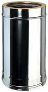 Condotto a doppia parete Tubo DP coib Aisi 316L d.150/200 in inox 50 cm