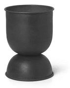 ferm LIVING - Hourglass Vaso Extra Piccolo Nero ferm LIVING