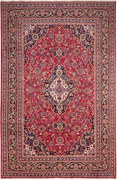 Kashan Tappeto persiano 300 x 200 Rosso (Iran) Annodato A Mano