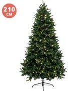 Albero Natale verde 210 cm led Creek