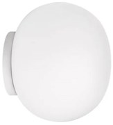 Flos - Glo-Ball Mini C/W Applique da Parete/Plafoniera (Mirror Mounting) White Flos