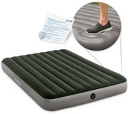 Materasso gonfiabile 203x152x25 cm con pompa a pedale incorporata INTEX 64763