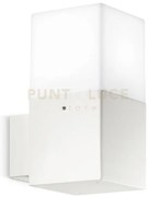 Ges400- applique per esterni bianco 1 luce attacco e27 ip44