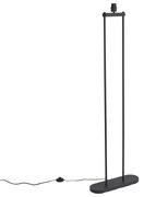 Lampada da terra moderna nera - Thijmen