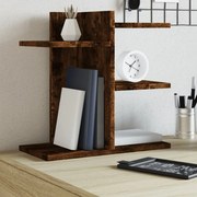 Organizer Scrivania Rovere Fumo 42x21,5x42 Cm Legno Multistrato /