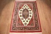Ghom Tappeto 80 x 120 (Iran) Annodato A Mano