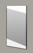Specchio con illuminazione integrata bagno rettangolare Qubo BADEN HAUS L 60 x H 110 x P 22 cm trasparente