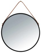 WENKO 24424100 - Specchio BORRONE 40x40 cm nero/argento