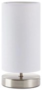 Brilliant - Lampada da tavolo CLARIE 1xE14/40W/230V cromo opaco/bianco