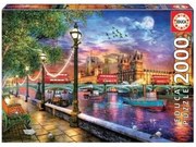 Puzzle Educa London at sunset 19046 2000 Pezzi