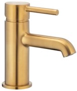 KFA Armatura 5032-815-31 - Rubinetto del lavandino + scarico MOZA 15,2 cm oro