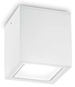 Plafoniera Moderna Techo Metallo Bianco 1 Luce Gu10 Big