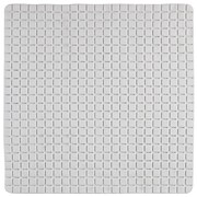 Tappeto Antiscivolo in PVC per Doccia Mosaico Bianco 54x54 cm