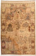 Kaiseri Tappeto orientale 110 x 160 Beige (Tacchino) Annodato A Mano