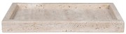 Vassoio decorativo in pietra 15x30,5 cm Travertine – House Nordic