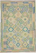 Kilim Tappeto orientale 210x300 (Afghanistan) Annodato A Mano