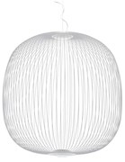 Foscarini - Spokes 2 Grande Lampada LED a Sospensione Dimmerabile Bianco Foscarini